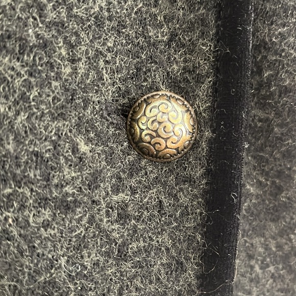 Icelandic Design‎ Wool Sweater Cardigan Embroidered Classic Artsy green S funky - Picture 4 of 8